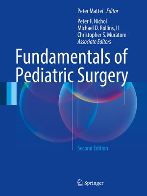 cover image of Fundamentals of Pediatric Surgery